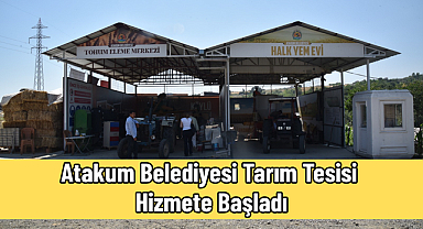 Atakum Belediyesi Tarım Tesisi Hizmete Başladı