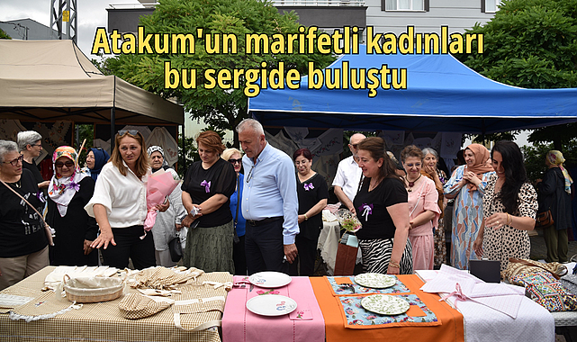 Atakum'un marifetli kadınları bu sergide buluştu 