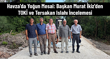 Başkan İkiz'den Hafta Sonu Mesaisi