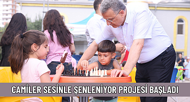 CAMİLER SESİNLE ŞENLENİYOR PROJESİ BAŞLADI