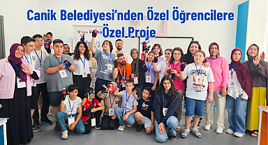 Canik Belediyesi’nden Özel Öğrencilere Özel Proje 