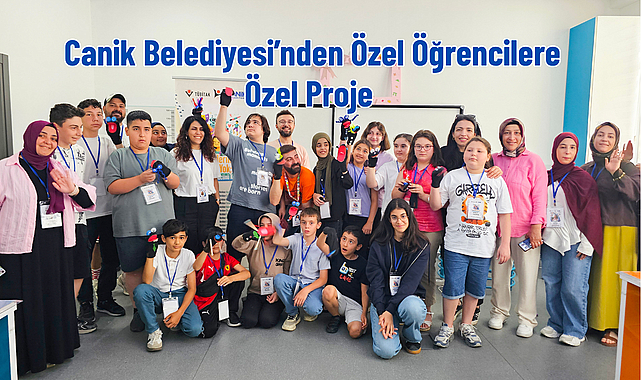 Canik Belediyesi’nden Özel Öğrencilere Özel Proje