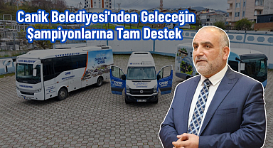 Canik Belediyesi'nden Ücretsiz Sporcu Servisi