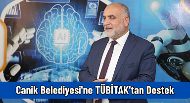 Canik Belediyesi'ne TÜBİTAK'tan Destek