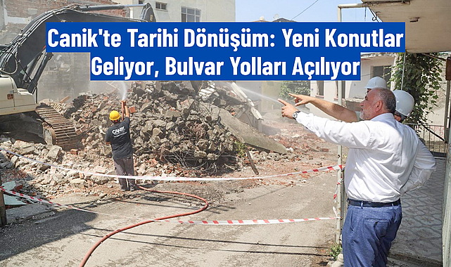 Canik'te Tarihi Dönüşüm: Yeni Konutlar Geliyor, Bulvar Yolları Açılıyor