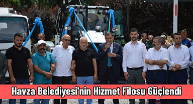 Havza Belediyesi'nin Hizmet Filosu Güçlendi