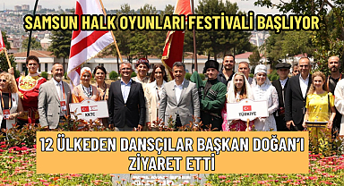 SAMSUN HALK OYUNLARI FESTİVALİ BAŞLIYOR