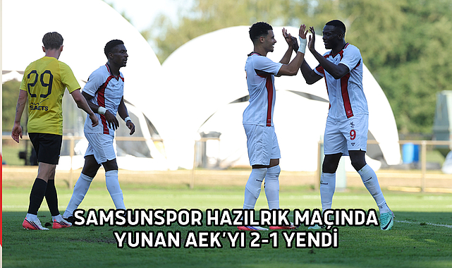Samsunspor - AEK Athens: 2-1