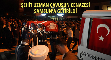 Şehit Uzman Çavuş Mehmet Demirbaş Samsun'da Gözyaşlarıyla Karşılandı