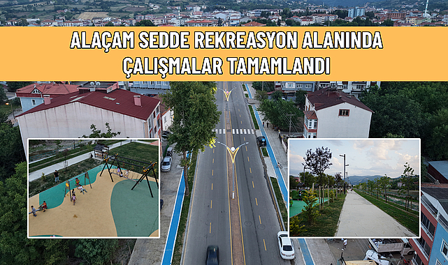 ALAÇAM SEDDE REKREASYON ALANINDA ÇALIŞMALAR TAMAMLANDI