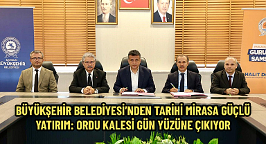 BÜYÜKŞEHİR BELEDİYESİ’NDEN TARİHİ MİRASA GÜÇLÜ YATIRIM