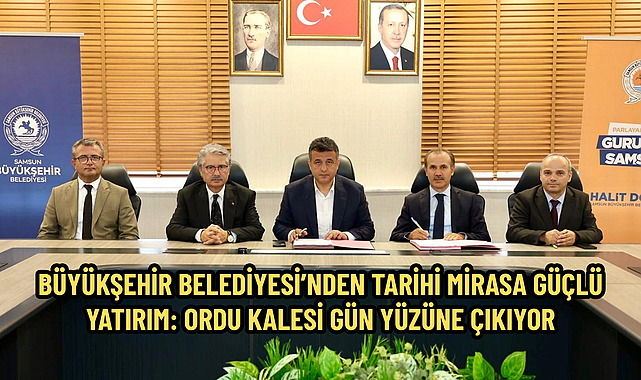BÜYÜKŞEHİR BELEDİYESİ’NDEN TARİHİ MİRASA GÜÇLÜ YATIRIM