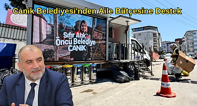 Canik Belediyesi'nden Aile Bütçesine Destek