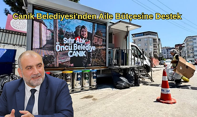 Canik Belediyesi'nden Aile Bütçesine Destek 