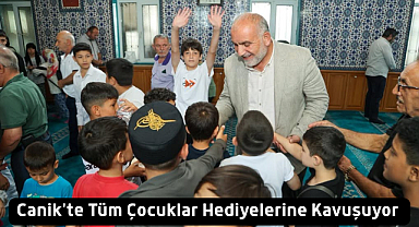 Canik'te Tüm Çocuklar Hediyelerine Kavuşuyor
