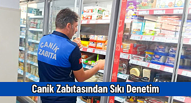 Canik Zabıtasından Sıkı Denetim