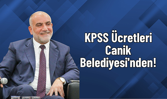 KPSS Ücretleri Canik Belediyesi'nden!