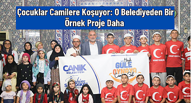 O İlçede Camiler Çocuklarla Doldu Taştı
