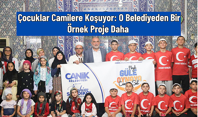 O İlçede Camiler Çocuklarla Doldu Taştı