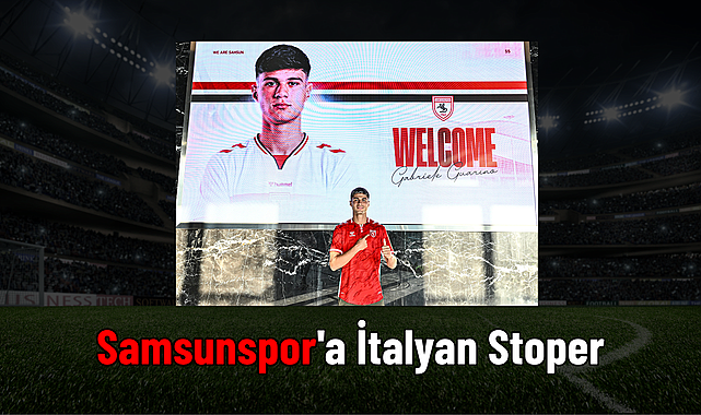 Samsunspor'a İtalyan Stoper