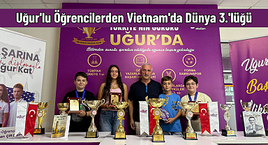 Uğur'lu Öğrencilerden Vietnam'da Dünya 3.'lüğü