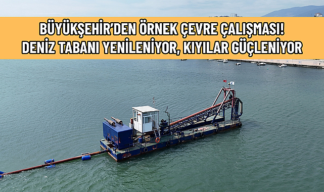 BÜYÜKŞEHİR’DEN ÖRNEK ÇEVRE ÇALIŞMASI!