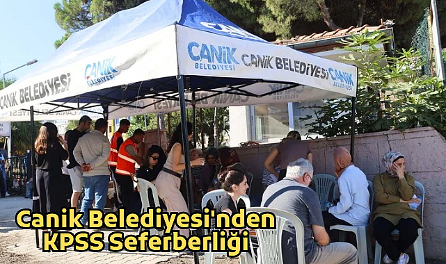 Canik Belediyesi'nden KPSS Seferberliği