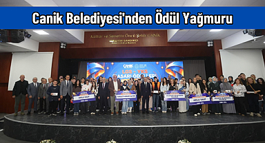 Canik Belediyesi'nden Ödül Yağmuru