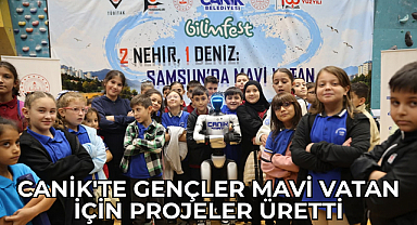 Canik'te Gençler Mavi Vatan İçin Projeler Üretti