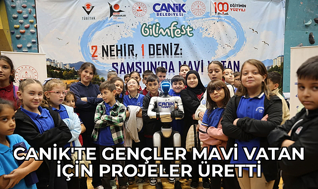 Canik'te Gençler Mavi Vatan İçin Projeler Üretti
