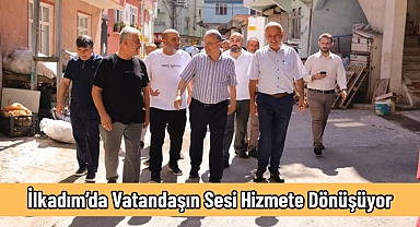 İlkadım’da Vatandaşın Sesi Hizmete Dönüşüyor