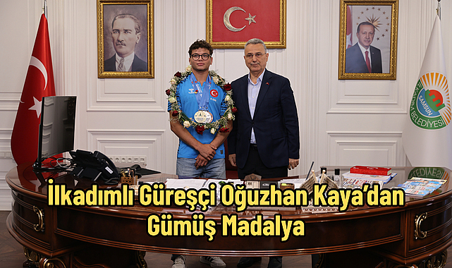 İlkadımlı Güreşçi Oğuzhan Kaya’dan Gümüş Madalya