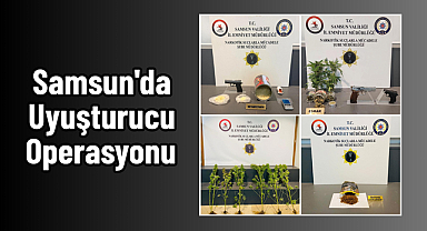 Samsun'da Uyuşturucu Operasyonu
