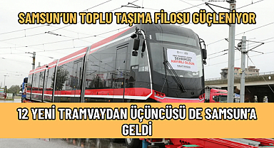 SAMSUN’UN TOPLU TAŞIMA FİLOSU GÜÇLENİYOR
