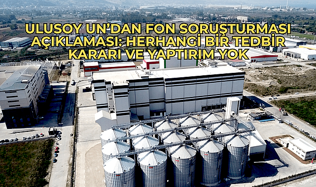 Ulusoy Un’dan fon soruşturması açıklaması: Herhangi bir tedbir kararı ve yaptırım yok