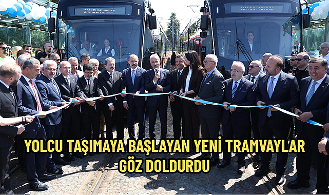 VATANDAŞLARDAN YENİ TRAMVAYLARA TAM NOT
