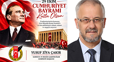 19 Mayıs Gazeteciler Cemiyeti'nden 29 Ekim Mesajı: O IŞIK ASLA SÖNMEZ