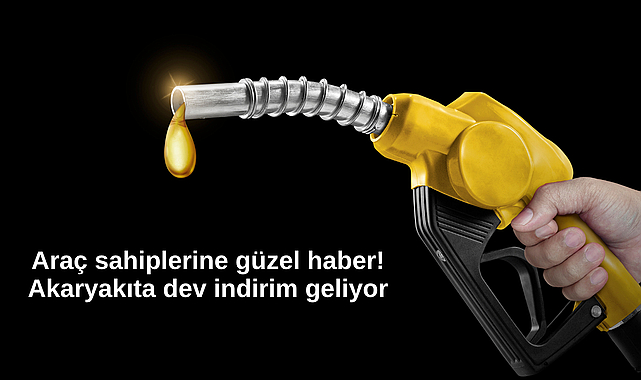 Araç sahiplerine güzel haber! Akaryakıta dev indirim geliyor