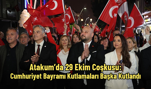 Atakum'da 29 Ekim Coşkusu: Cumhuriyet Bayramı Kutlamaları Başka Kutlandı