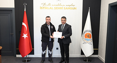 BAŞKAN DOĞAN’DAN HAYAT KURTARAN PERSONELE TEŞEKKÜR