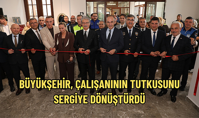 BÜYÜKŞEHİR, ÇALIŞANININ TUTKUSUNU SERGİYE DÖNÜŞTÜRDÜ