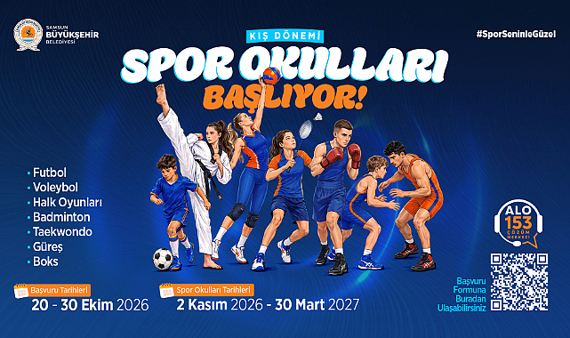 BÜYÜKŞEHİR'İN KIŞ SPOR OKULLARINDA BAŞVURULAR BAŞLADI