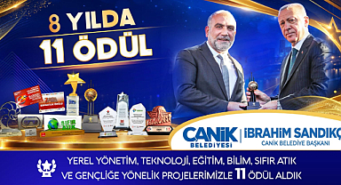 Canik Belediyesi Ödüllere Doymuyor 
