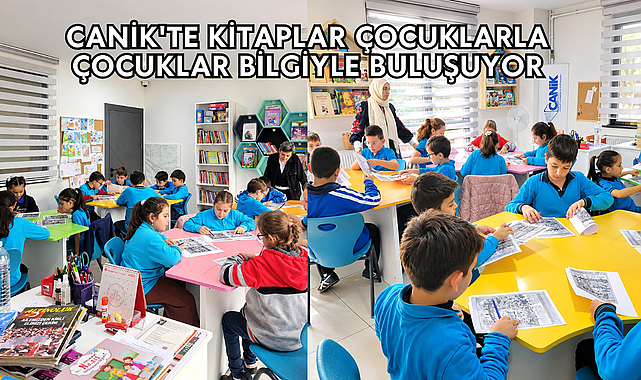 Canik'te Kitaplar Çocuklarla, Çocuklar Bilgiyle Buluşuyor