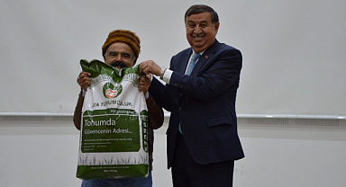Havza’da Çiftçilere Tohum Desteği