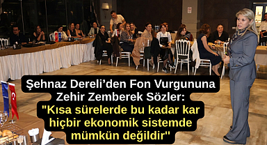 SAMİKAD Başkanı Şehnaz Dereli’den Fon Vurgununa Zehir Zemberek Sözler