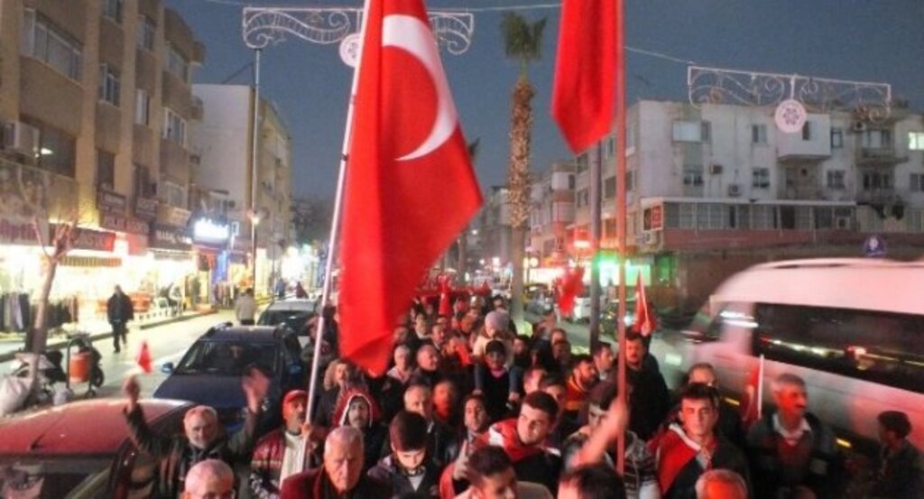 İstanbul’daki hain saldırıya Didim’de tepki…