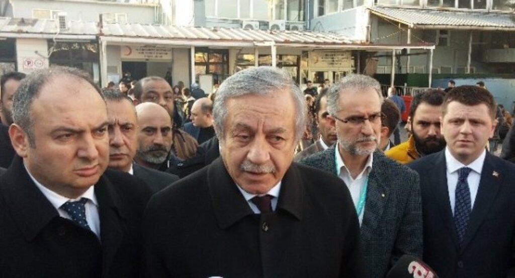 MHP Genel Başkan Yardımcısı Adan, terör saldırısında yaralananları ziyaret etti