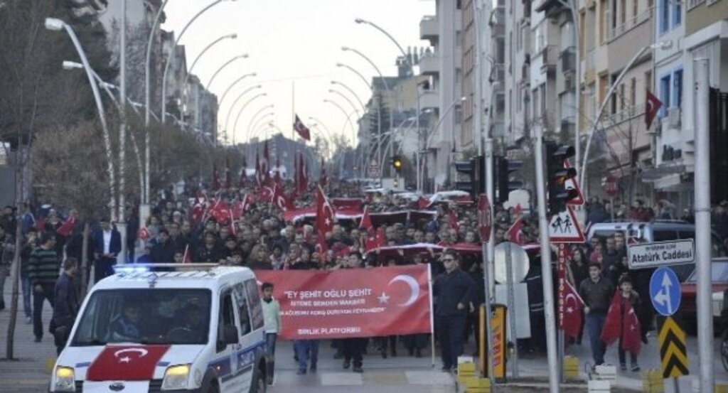 Seydişehir’de “Şehitler Yürüyüşü” düzenlendi